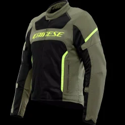 Dainese AIR FRAME 3 TEX JACKET ARMY GREEN/BLACK/FLUO YELLOW Online