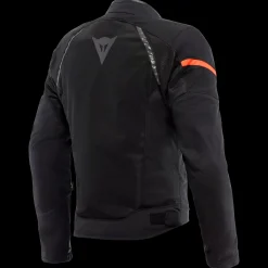 Dainese AIR FRAME 3 TEX JACKET BLACK/BLACK/RED-FLUO