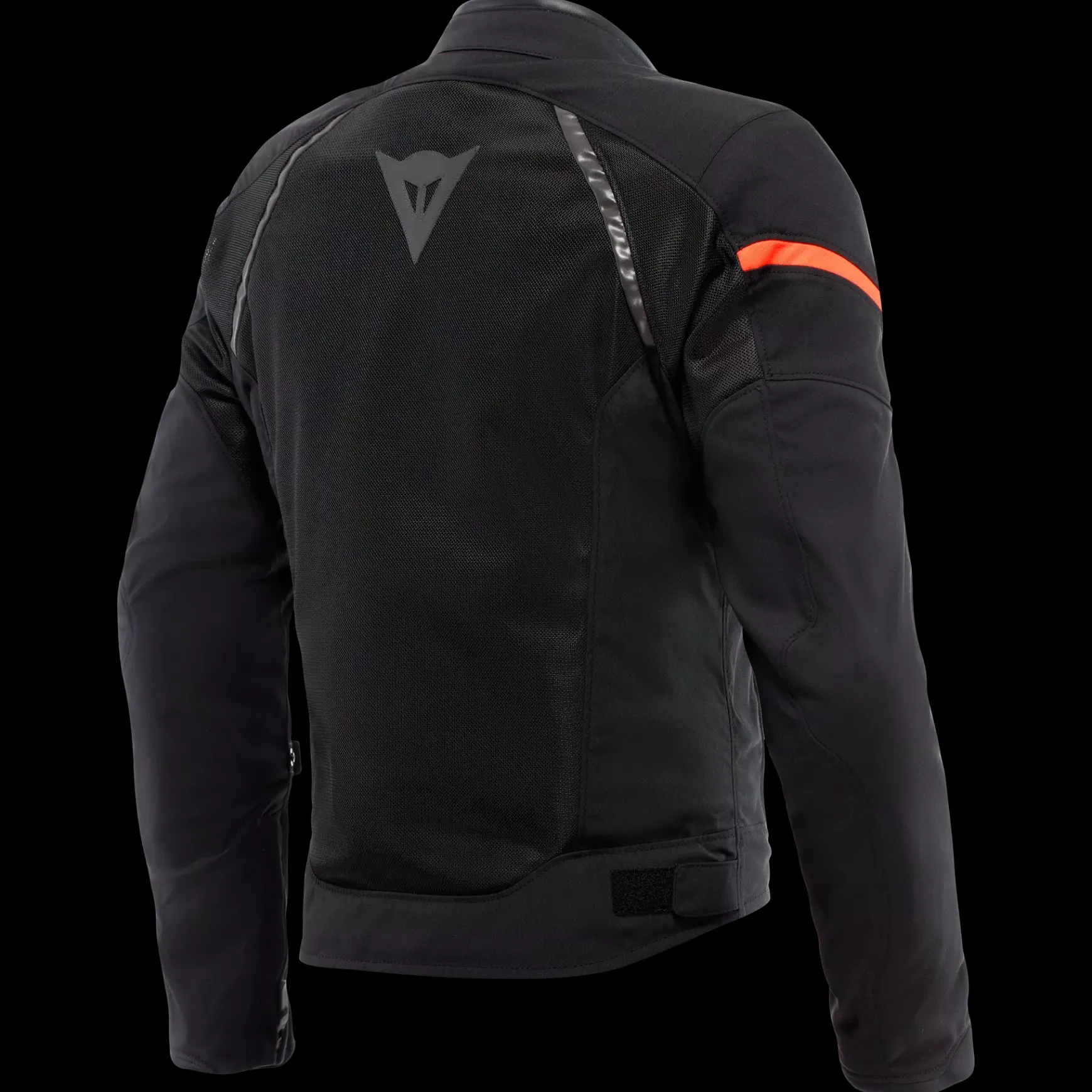 Dainese AIR FRAME 3 TEX JACKET BLACK/BLACK/RED-FLUO