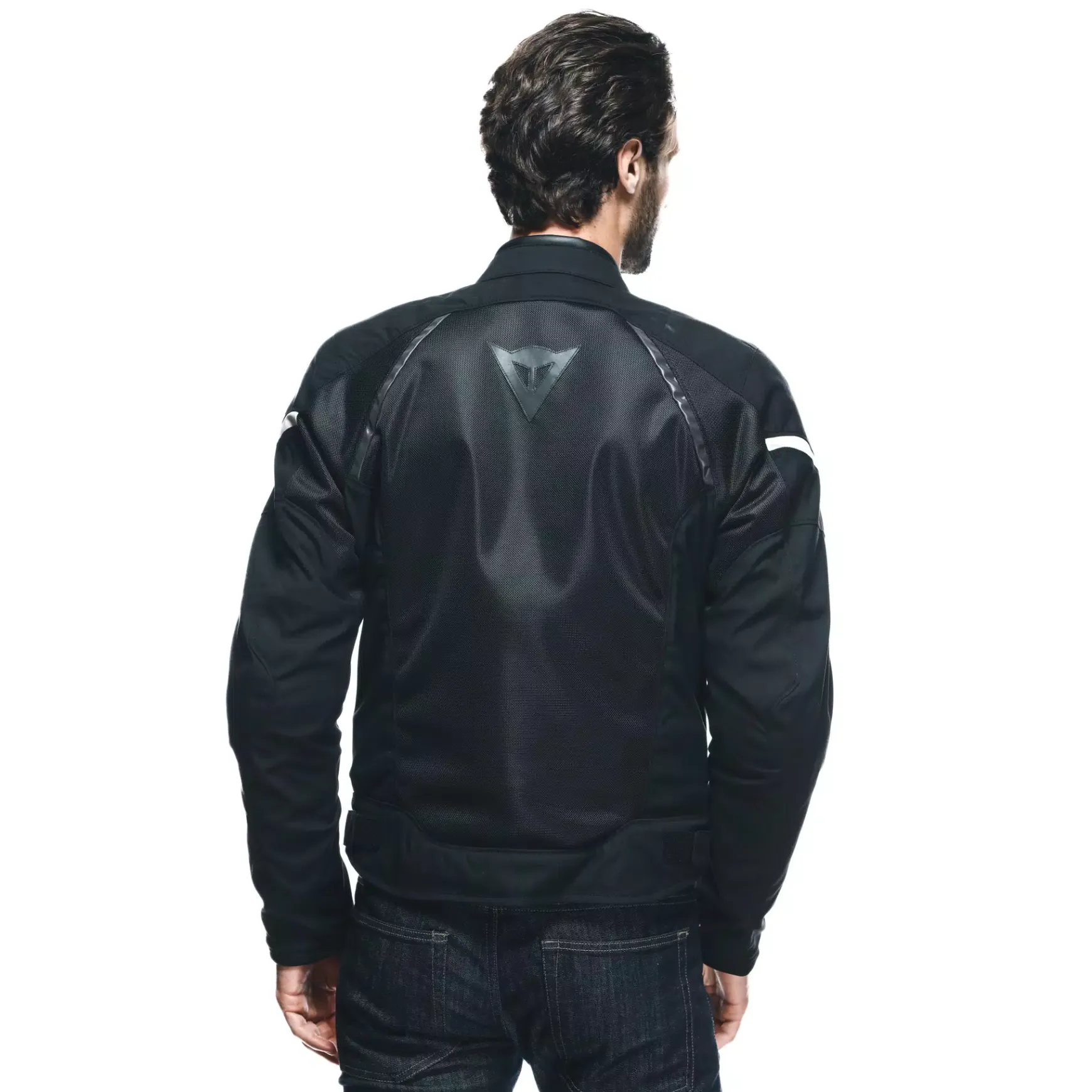 Dainese AIR FRAME 3 TEX JACKET BLACK/BLACK/WHITE Sale