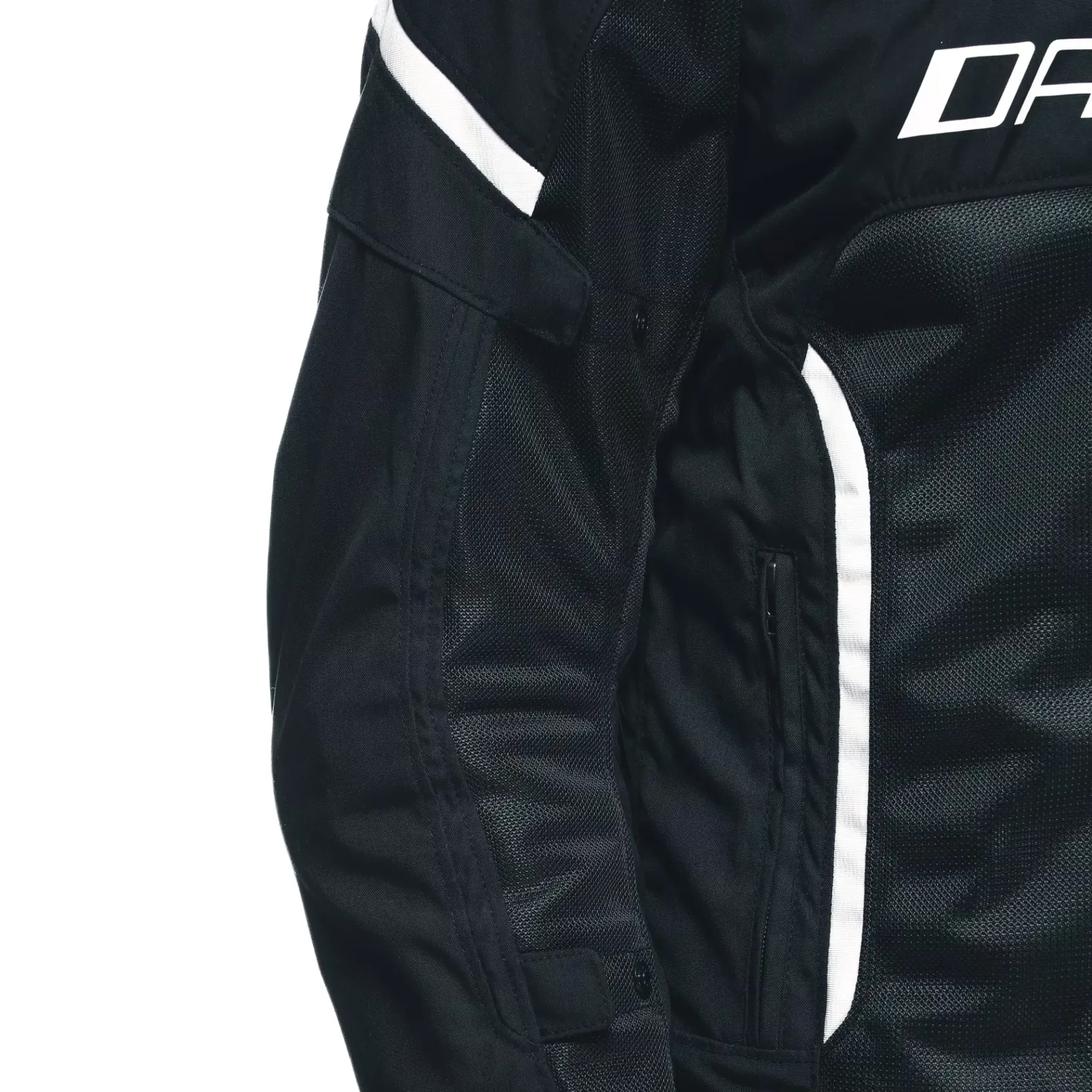 Dainese AIR FRAME 3 TEX JACKET BLACK/BLACK/WHITE Sale