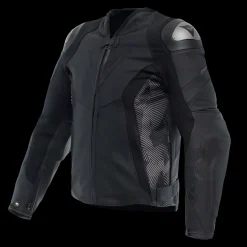 Dainese AVRO 5 LEATHER JACKET BLACK/ANTHRACITE New