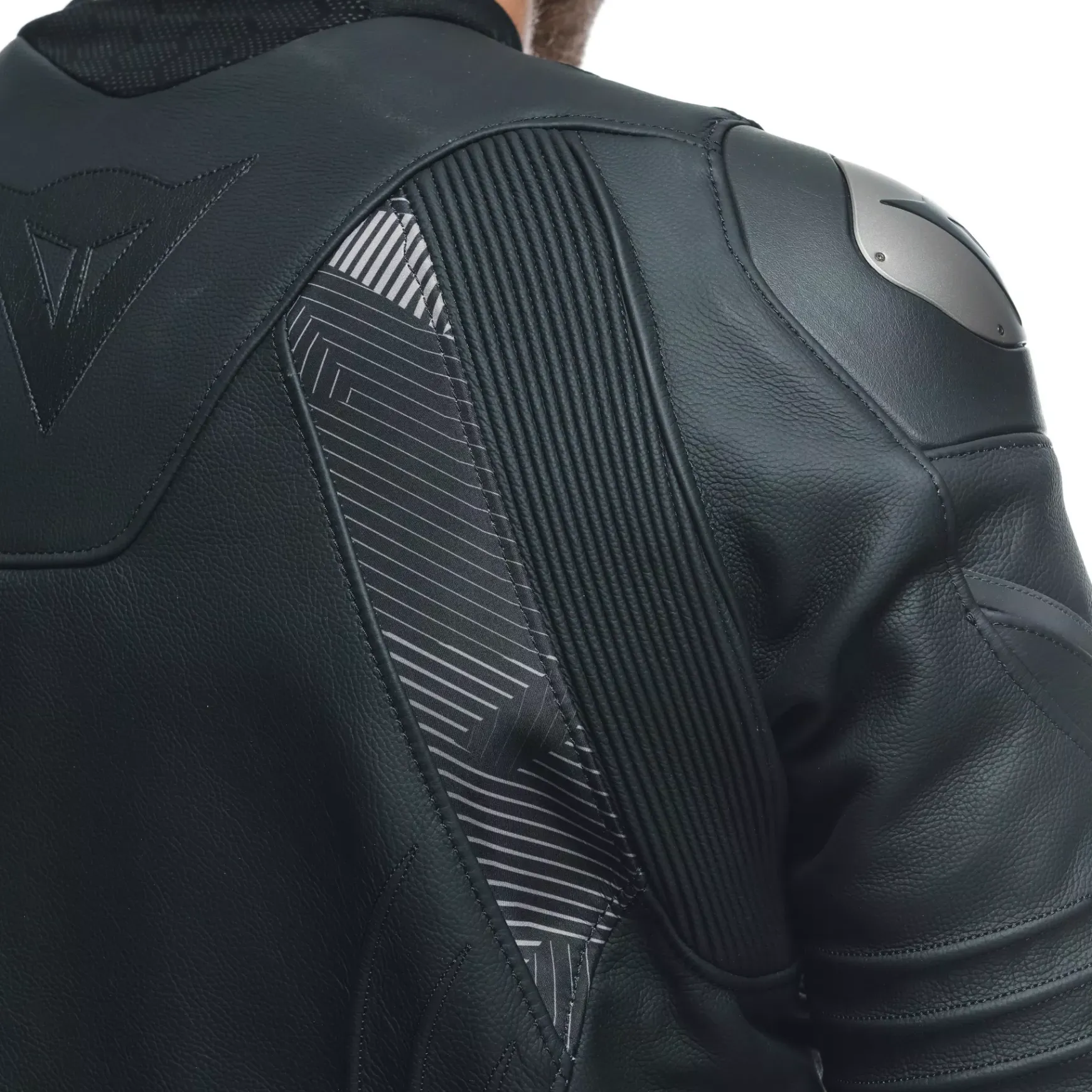 Dainese AVRO 5 LEATHER JACKET BLACK/ANTHRACITE New