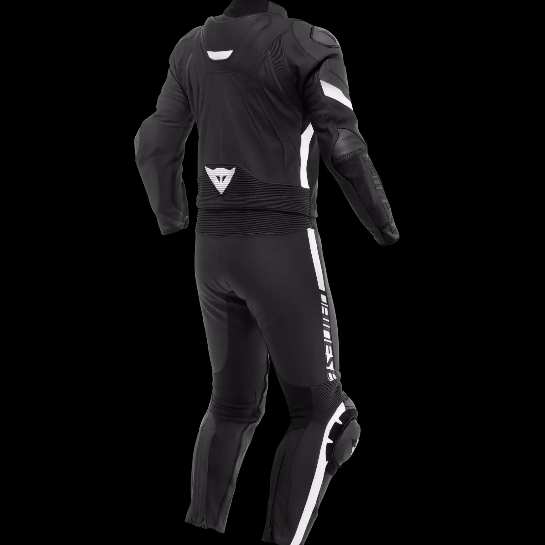 Dainese AVRO 4 LEATHER 2PCS SUIT BLACK-MATT/BLACK-MATT/WHITE Online