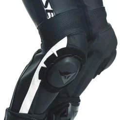 Dainese AVRO 4 LEATHER 2PCS SUIT BLACK-MATT/BLACK-MATT/WHITE Online