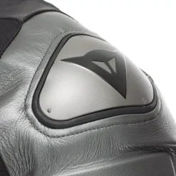 Dainese AVRO 4 LEATHER 2PCS SUIT BLACK/ANTHRACITE/RED-LAVA