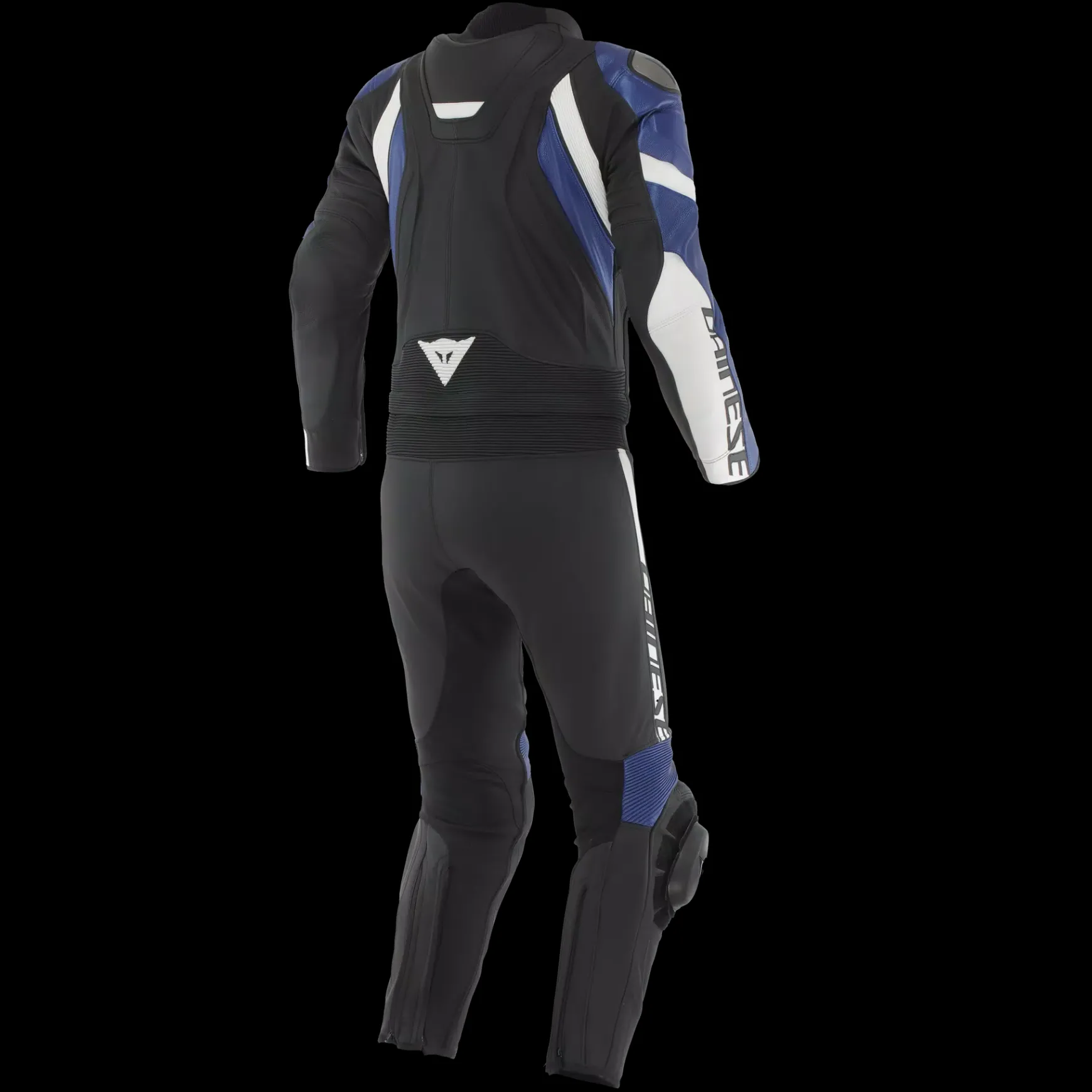 Dainese AVRO 4 LEATHER 2PCS SUIT BLACK/WHITE/BLUE Discount
