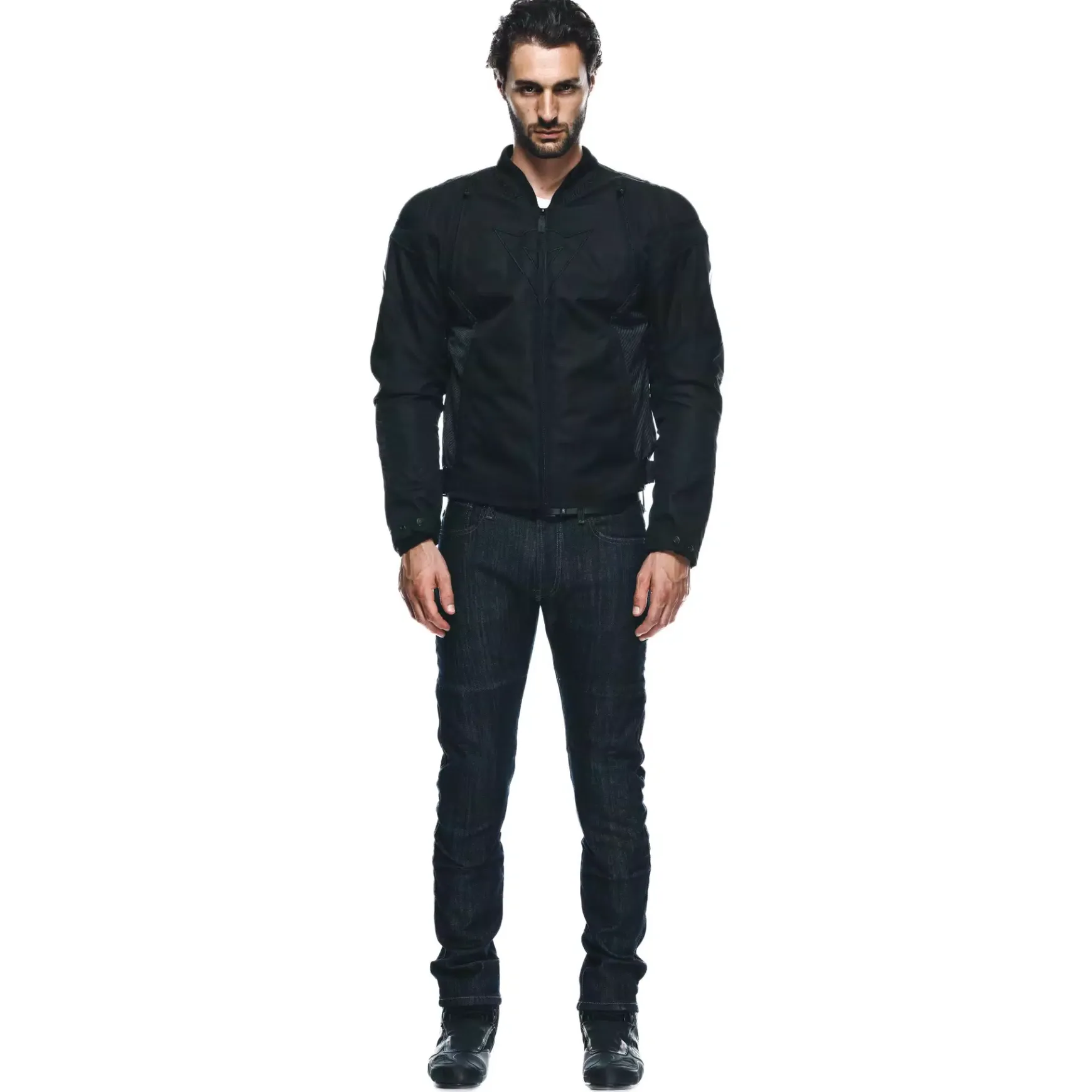 Dainese AVRO 5 TEX JACKET BLACK/BLACK/BLACK Clearance