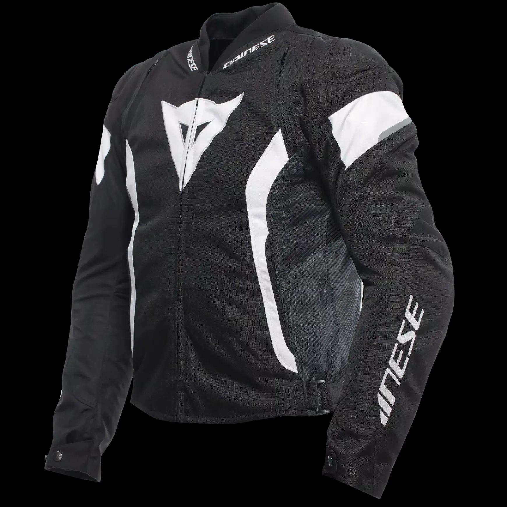 Dainese AVRO 5 TEX JACKET BLACK/WHITE/BLACK Sale