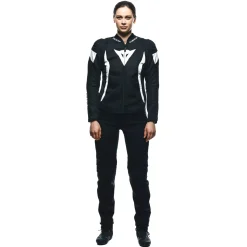 Dainese AVRO 5 TEX JACKET WMN BLACK/WHITE/BLACK Online