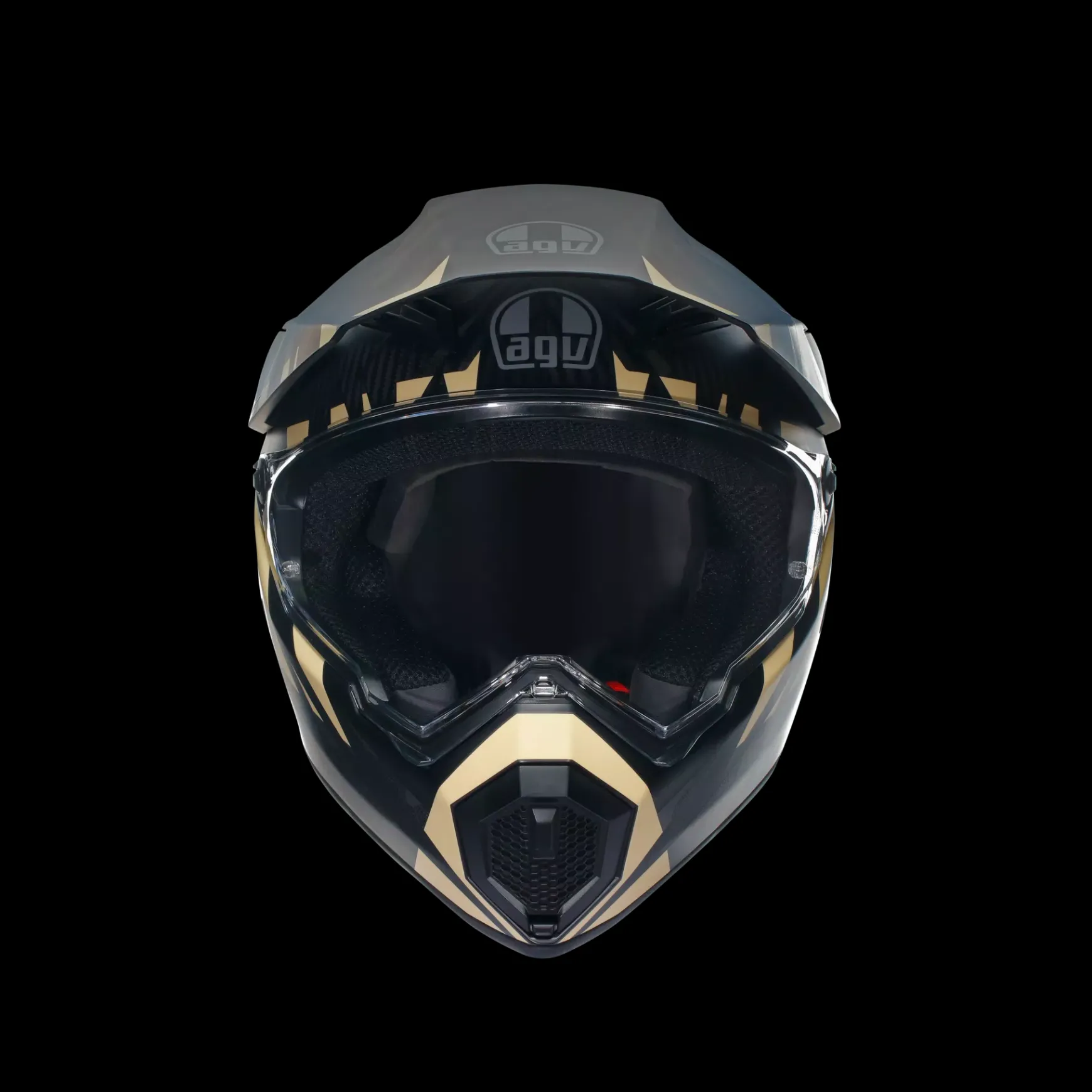 Dainese AX9 STEPPA MATT CARBON/GREY/SAND - MOTORRAD INTEGRAL-HELM E2206 Sale