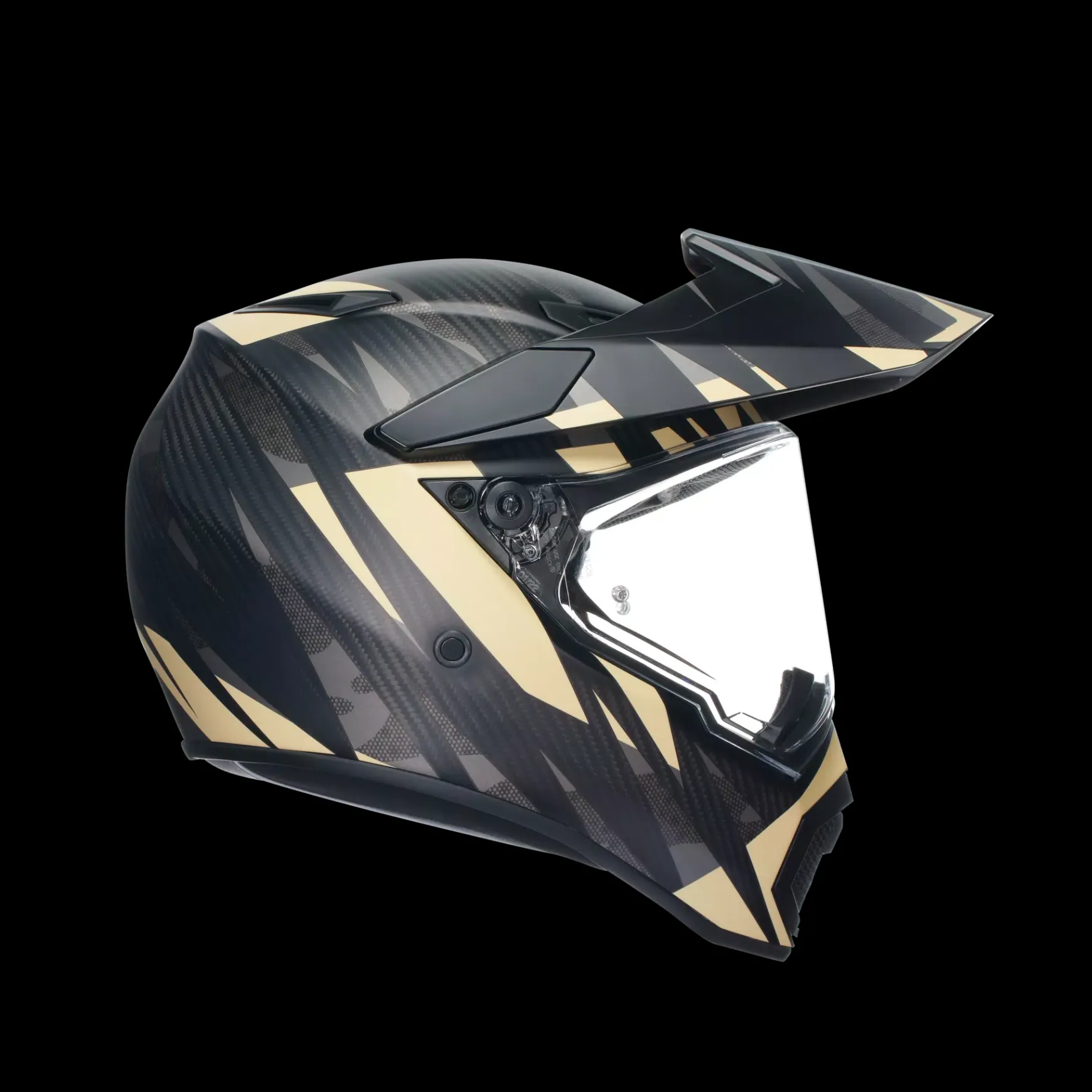 Dainese AX9 STEPPA MATT CARBON/GREY/SAND - MOTORRAD INTEGRAL-HELM E2206 Sale