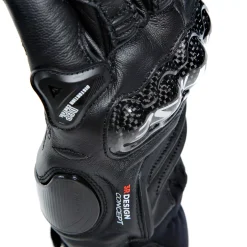 Dainese CARBON 4 SHORT LEATHER GLOVES BLACK/BLACK Online