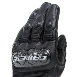 Dainese CARBON 4 SHORT LEATHER GLOVES BLACK/BLACK Online