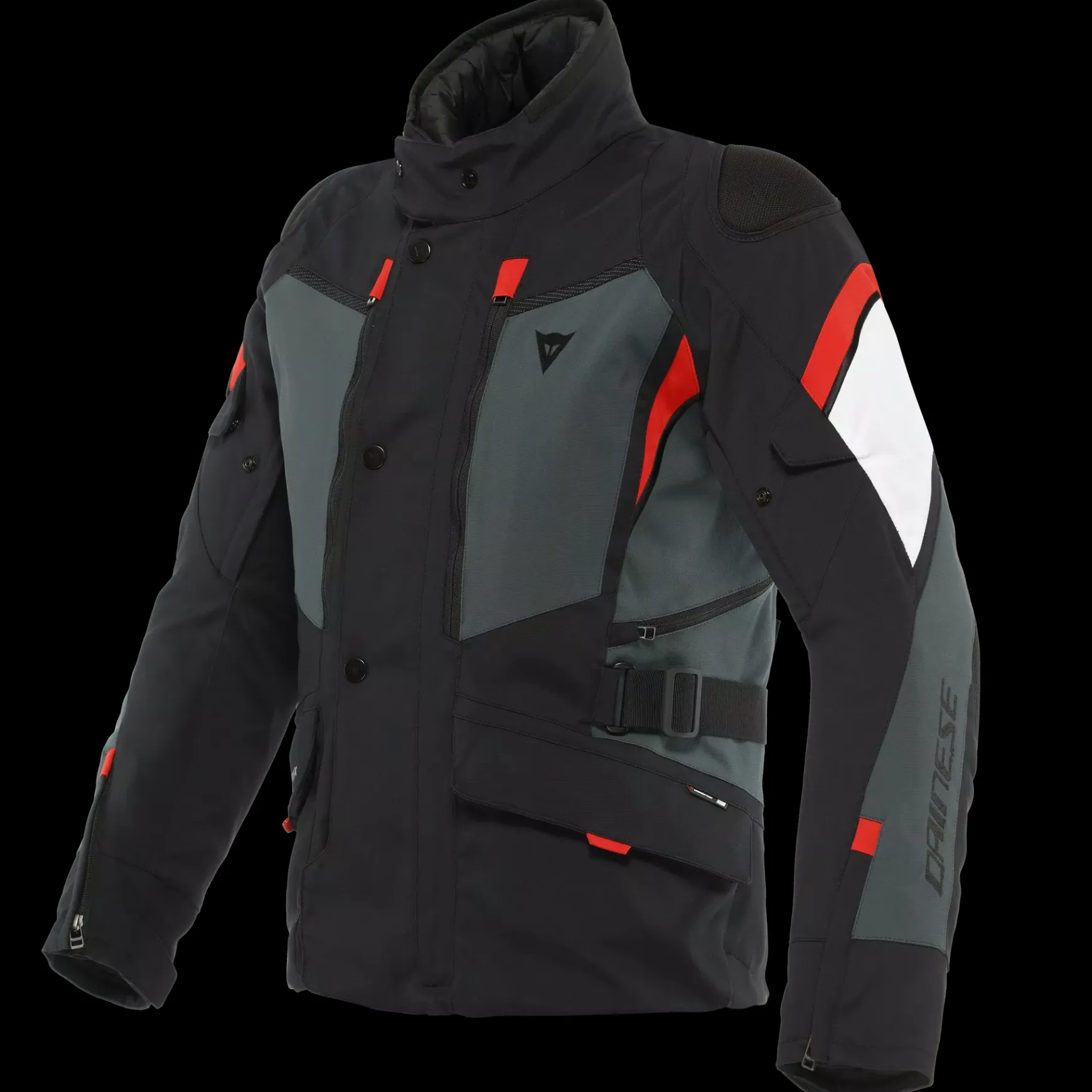 Dainese CARVE MASTER 3 GORE-TEX® JACKET BLACK/EBONY/LAVA-RED
