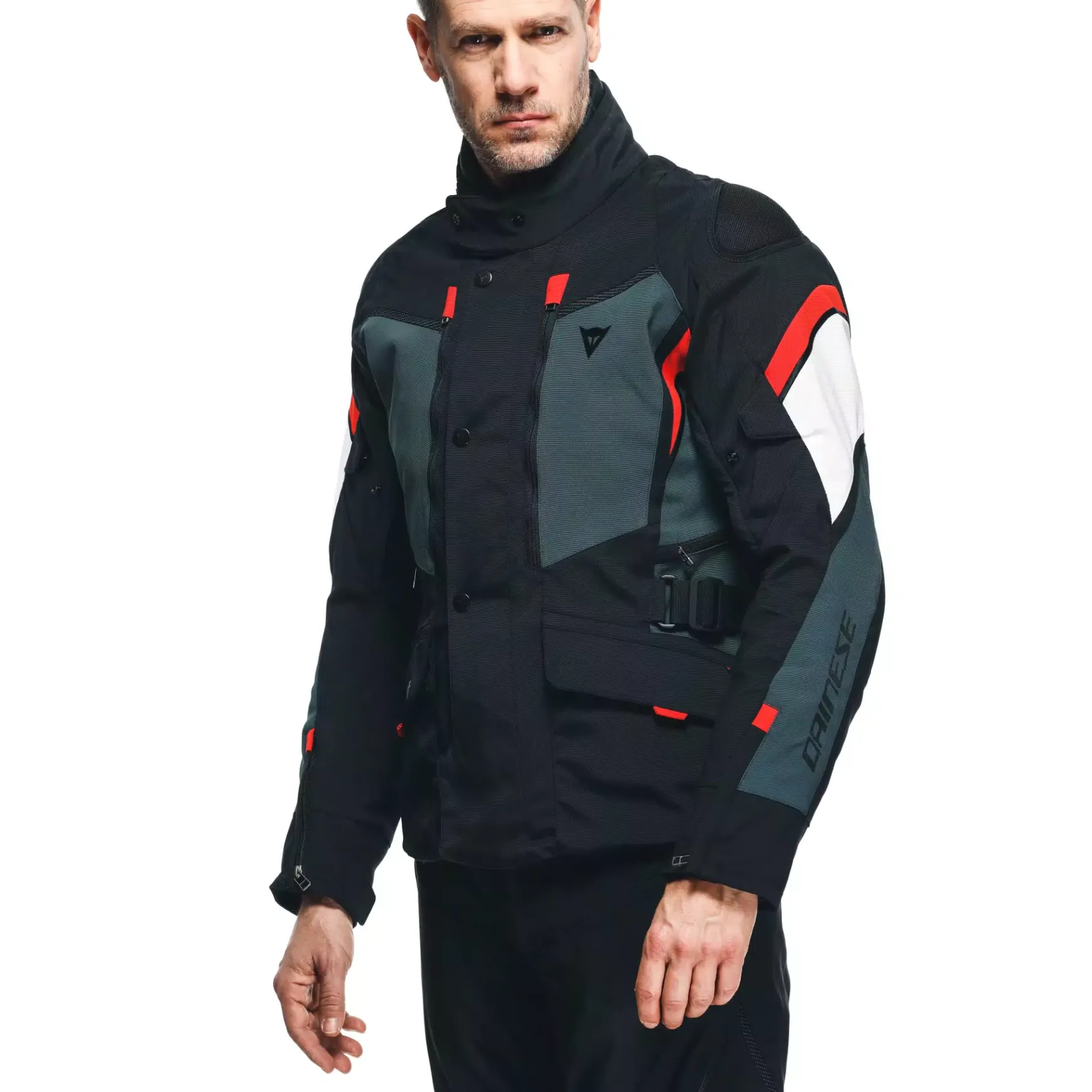 Dainese CARVE MASTER 3 GORE-TEX® JACKET BLACK/EBONY/LAVA-RED