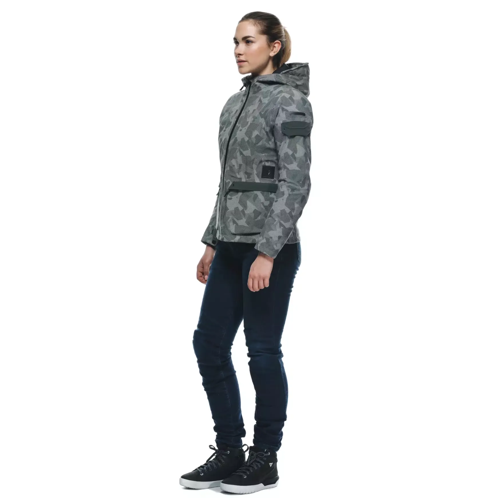 Dainese CENTRALE ABSØLUTESHELL PRO JACKET WMN LONDON FOG CAMO DOTS Hot