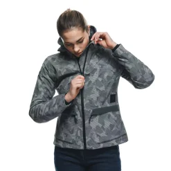 Dainese CENTRALE ABSØLUTESHELL PRO JACKET WMN LONDON FOG CAMO DOTS Hot