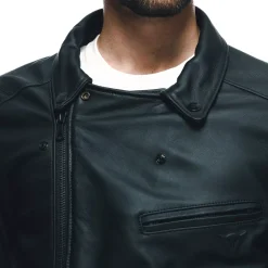 Dainese CHIODO LEATHER JACKET BLACK New