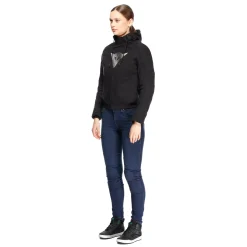 Dainese DAEMON-X - MOTORRAD-HOODIE MIT PROTEKTOREN DAMEN BLACK Clearance