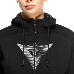 Dainese DAEMON-X - MOTORRAD-HOODIE MIT PROTEKTOREN DAMEN BLACK Clearance