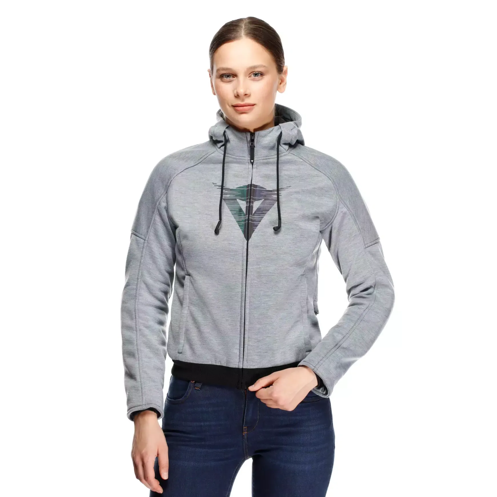 Dainese DAEMON-X - MOTORRAD-HOODIE MIT PROTEKTOREN DAMEN GREY-MELANGE Discount