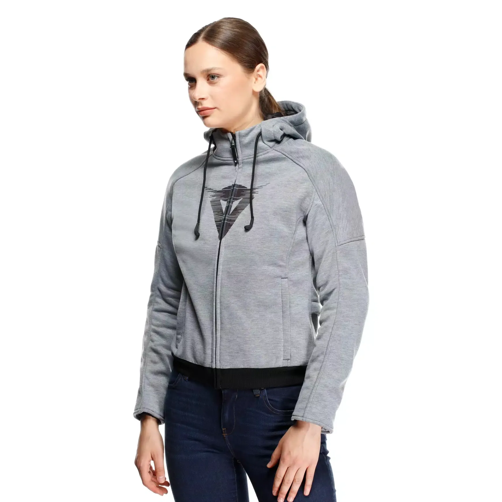 Dainese DAEMON-X - MOTORRAD-HOODIE MIT PROTEKTOREN DAMEN GREY-MELANGE Discount