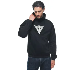 Dainese DAEMON-X SAFETY HOODIE FULL ZIP BLACK/BLACK/WHITE Clearance