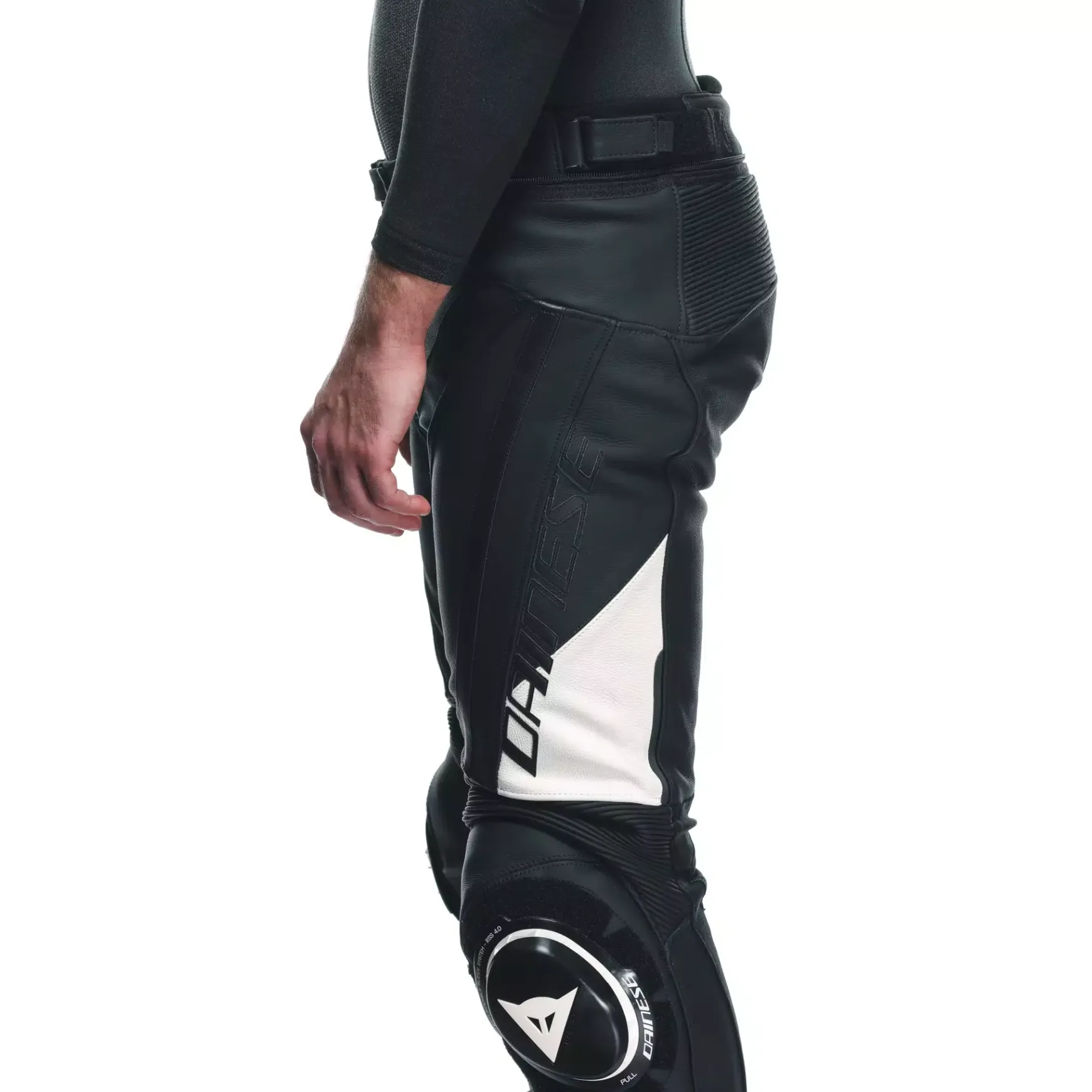 Dainese DELTA 4 - MOTORRADHOSE AUS LEDER HERREN BLACK/WHITE Sale