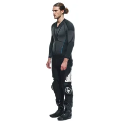 Dainese DELTA 4 - MOTORRADHOSE AUS LEDER HERREN BLACK/WHITE Sale