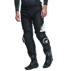Dainese DELTA 4 - MOTORRADHOSE AUS LEDER HERREN BLACK/WHITE Sale