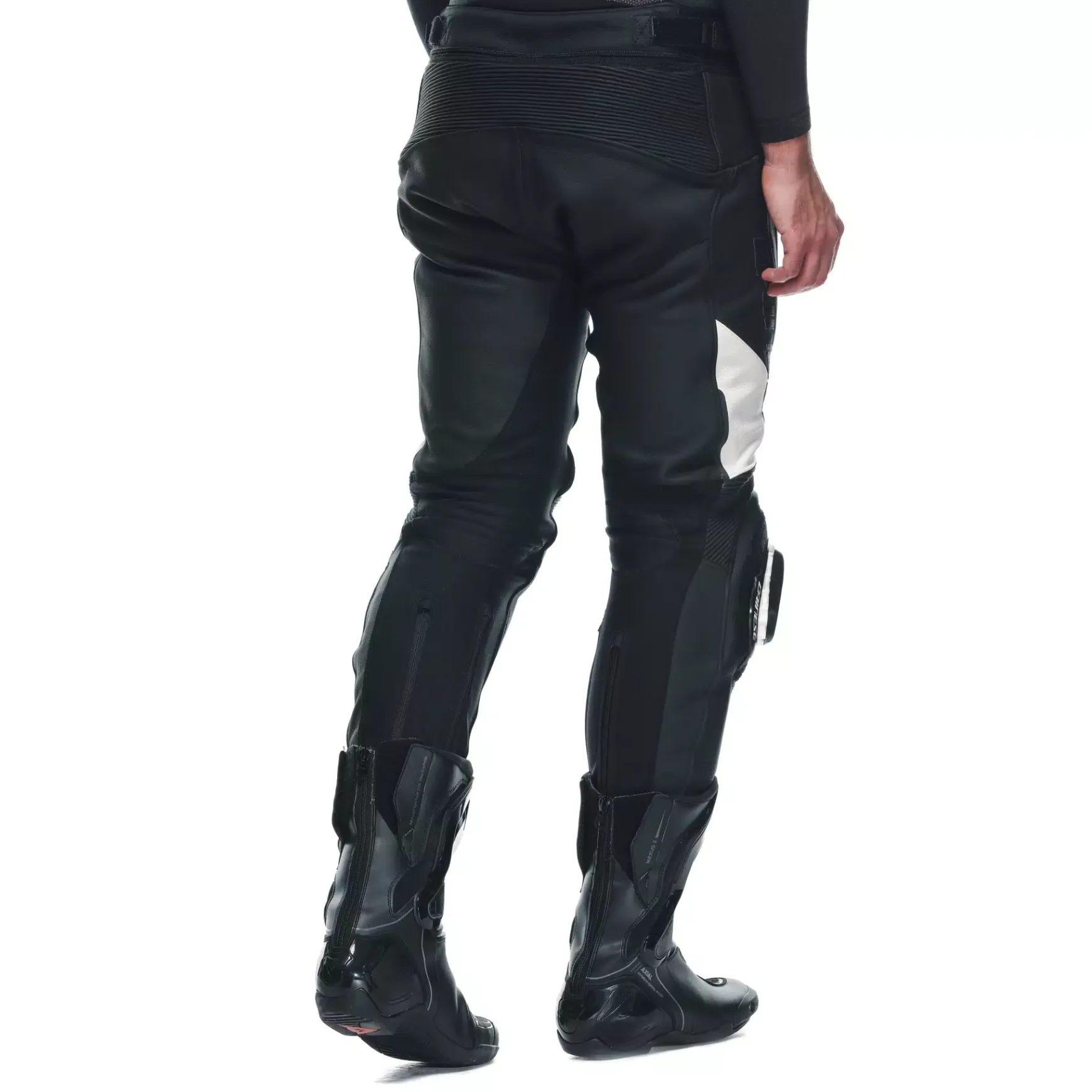 Dainese DELTA 4 - MOTORRADHOSE AUS LEDER HERREN BLACK/WHITE Sale
