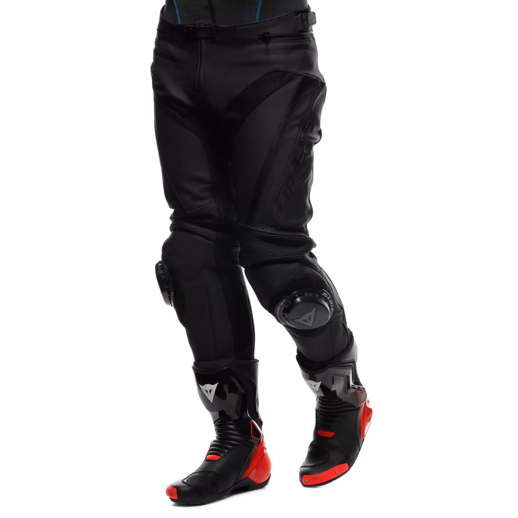 Dainese DELTA 4 PERF. LEATHER PANTS BLACK/BLACK Discount