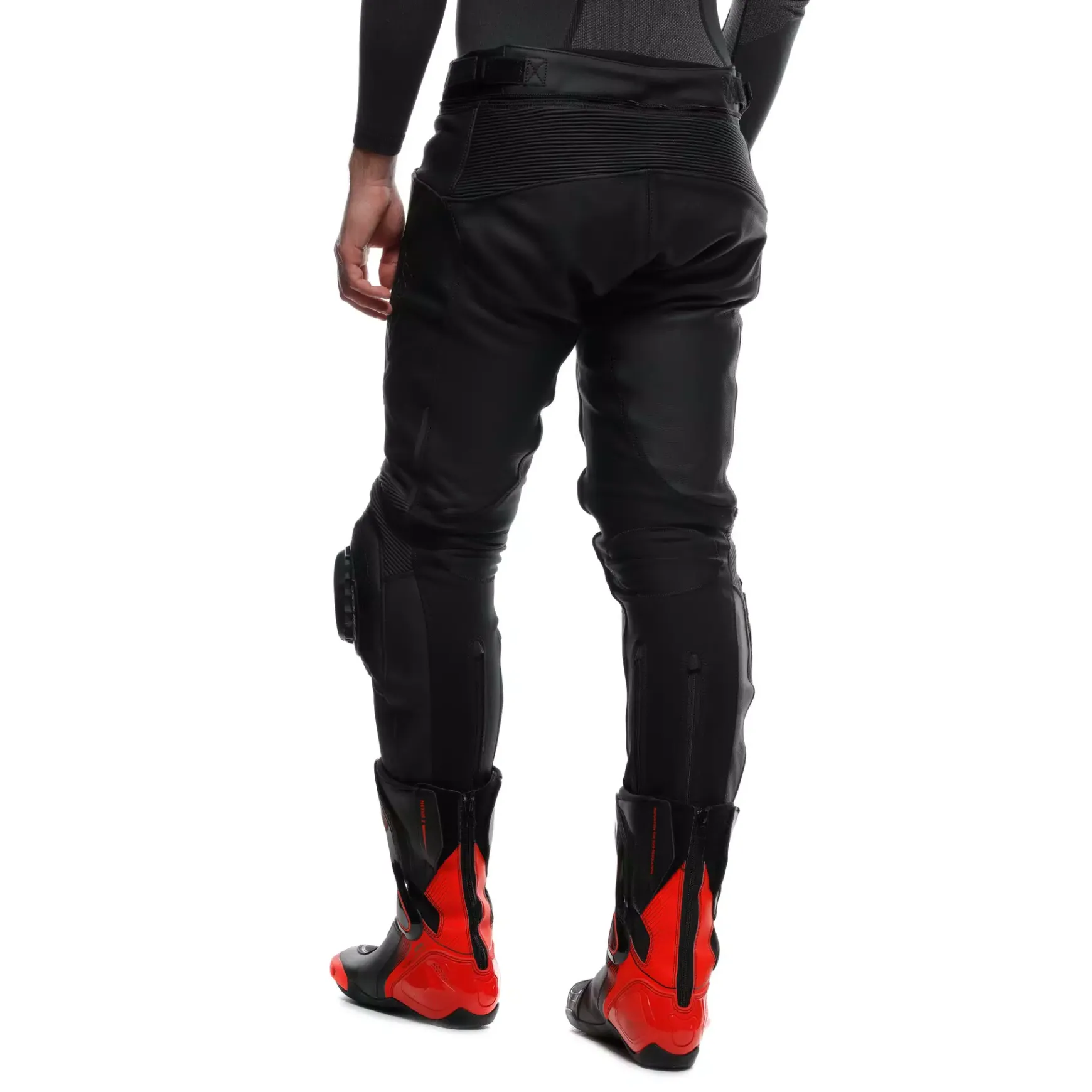 Dainese DELTA 4 PERF. LEATHER PANTS BLACK/BLACK Discount