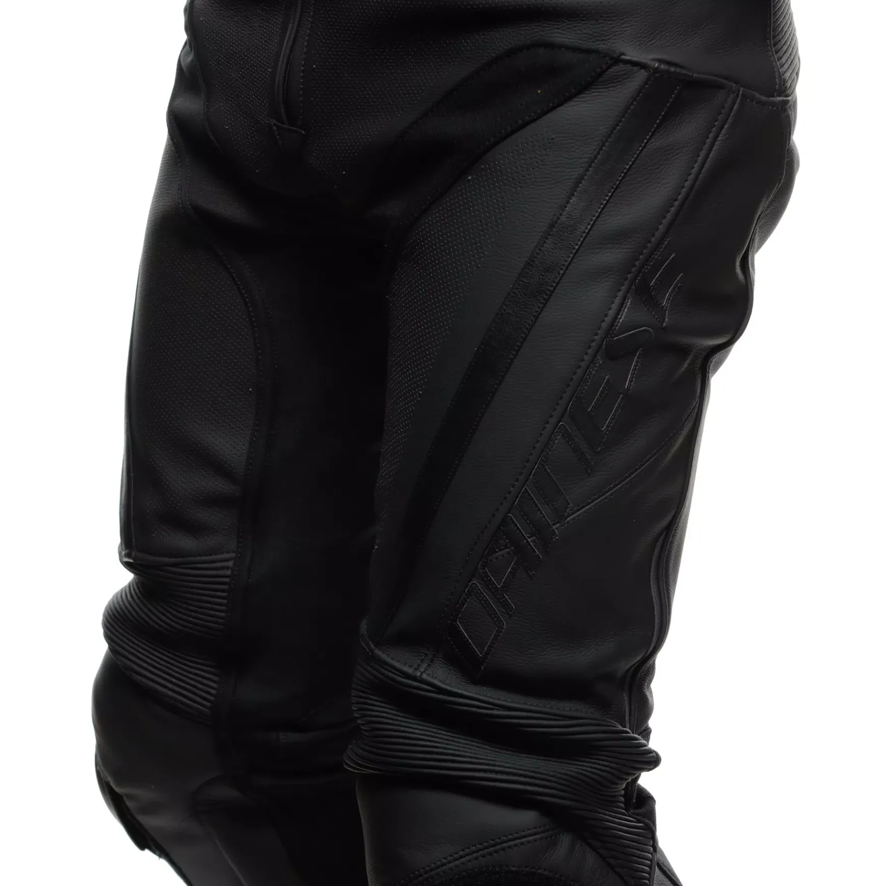 Dainese DELTA 4 PERF. LEATHER PANTS BLACK/BLACK Discount