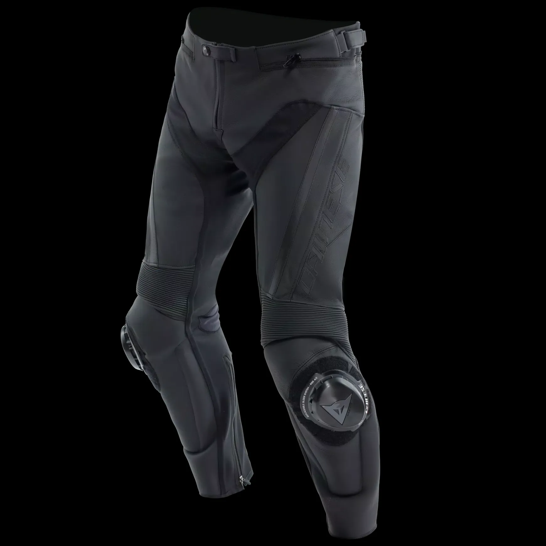 Dainese DELTA 4 S/T LEATHER PANTS BLACK/BLACK Clearance