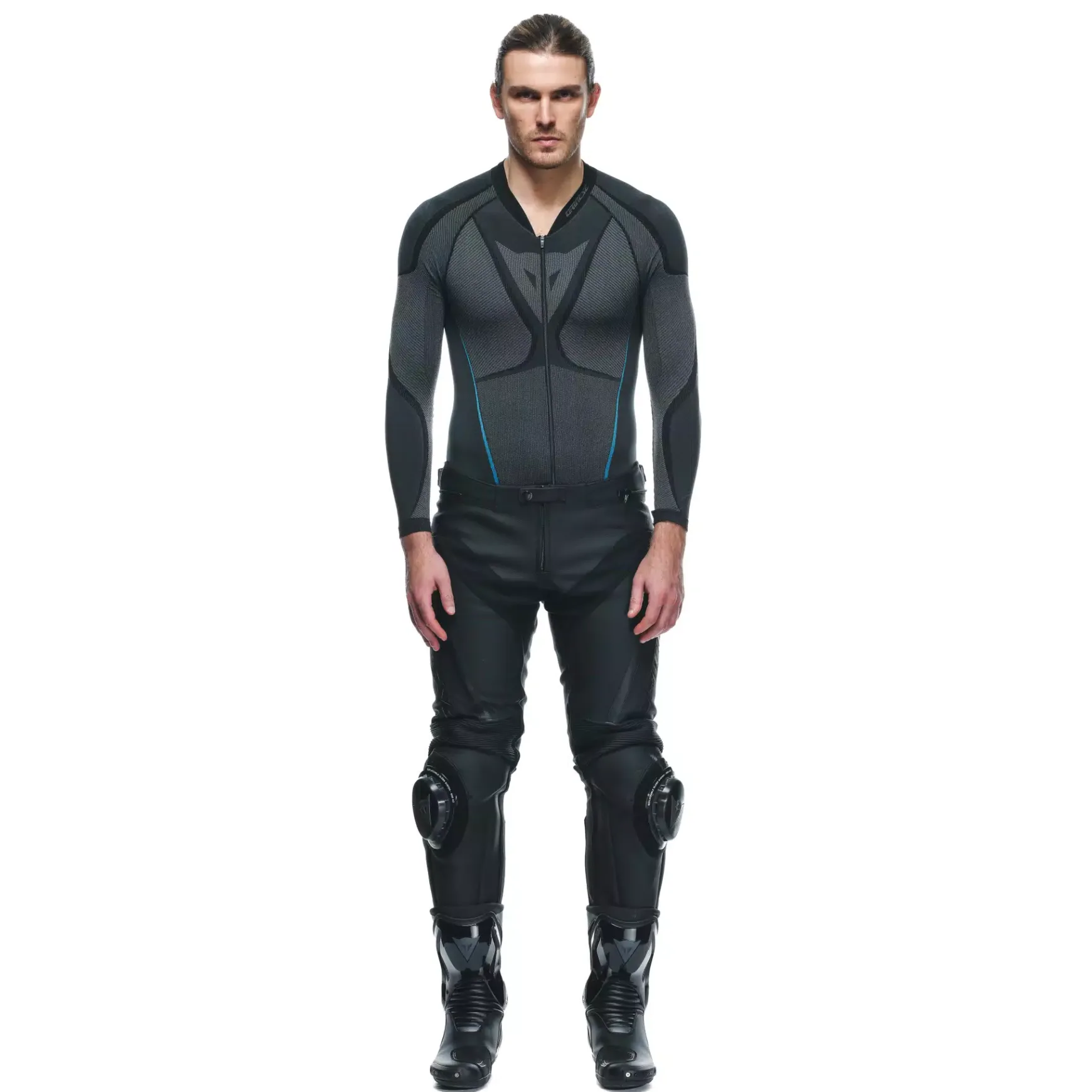 Dainese DELTA 4 S/T LEATHER PANTS BLACK/BLACK Clearance