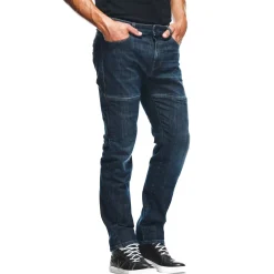 Dainese DENIM BLAST REGULAR TEX PANTS DARK-BLUE Online