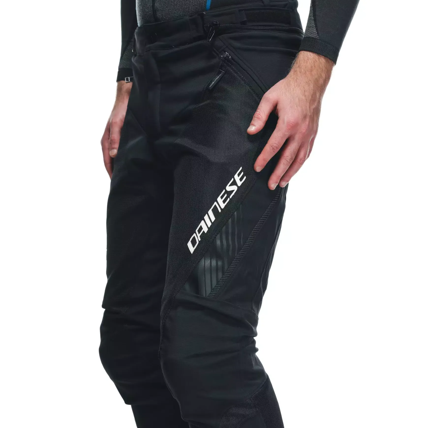 Dainese DRAKE 2 AIR ABSØLUTESHELL PANTS BLACK/BLACK Outlet