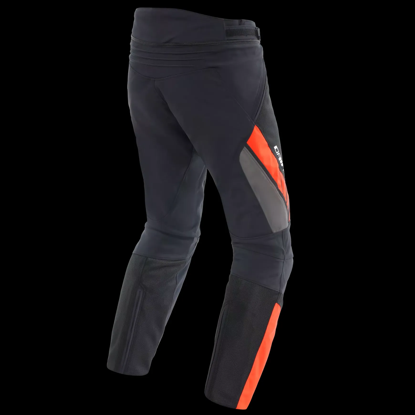 Dainese DRAKE 2 AIR ABSØLUTESHELL PANTS BLACK/RED-FLUO