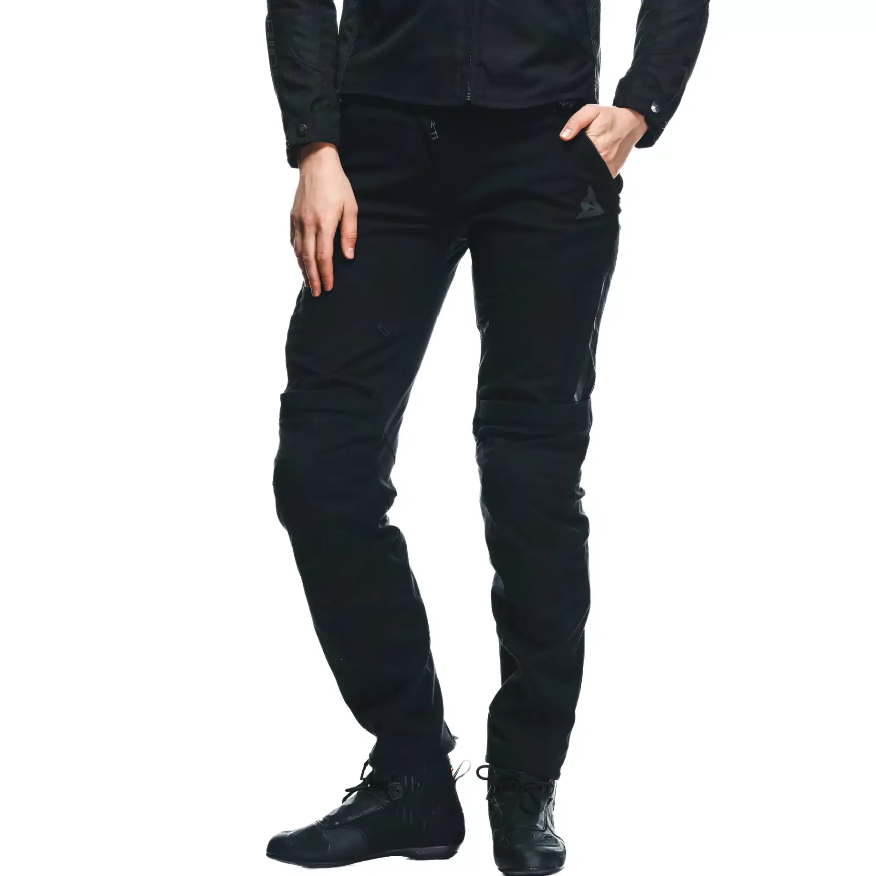 Dainese DRAKE 2 AIR TEX PANTS WMN BLACK/BLACK Discount