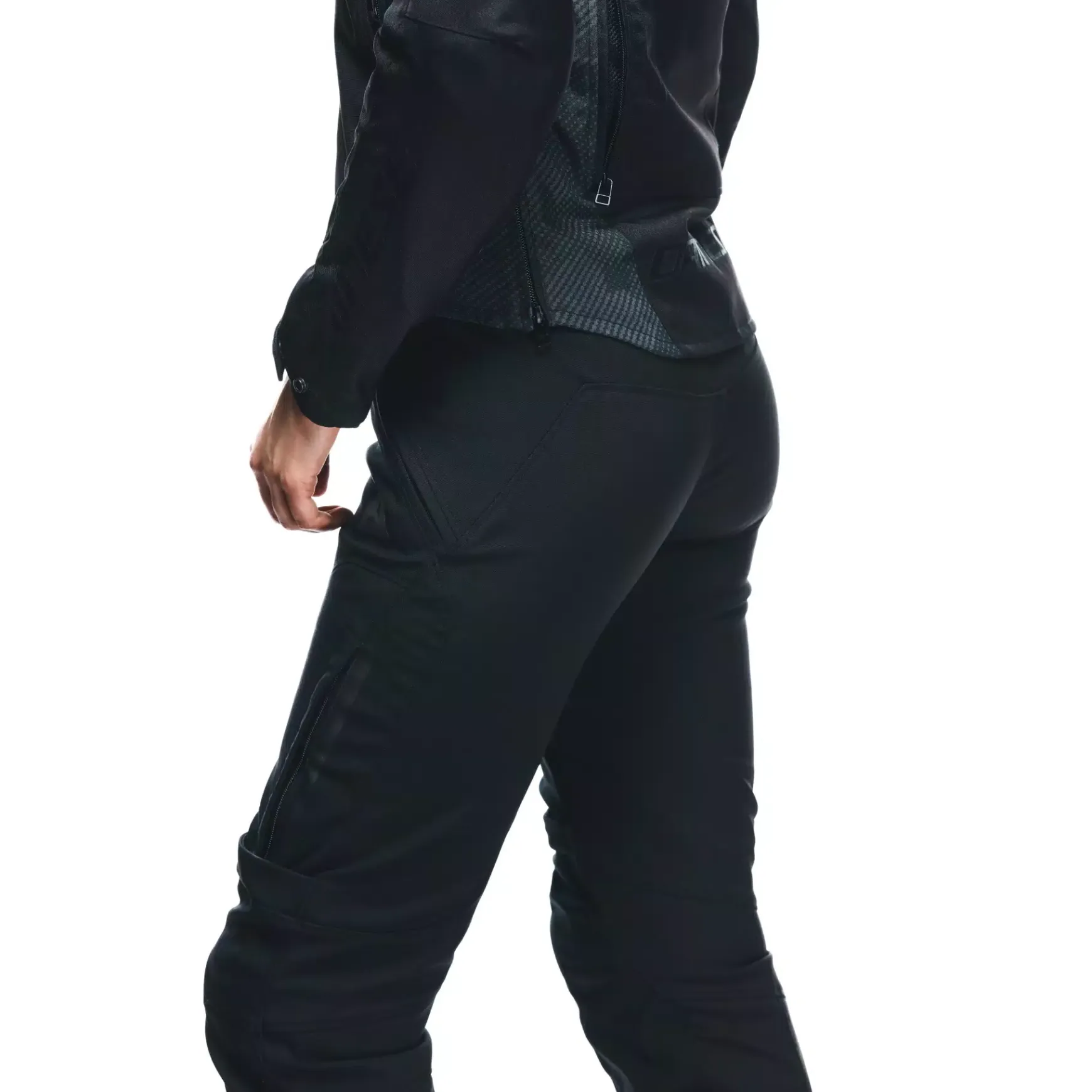 Dainese DRAKE 2 AIR TEX PANTS WMN BLACK/BLACK Discount
