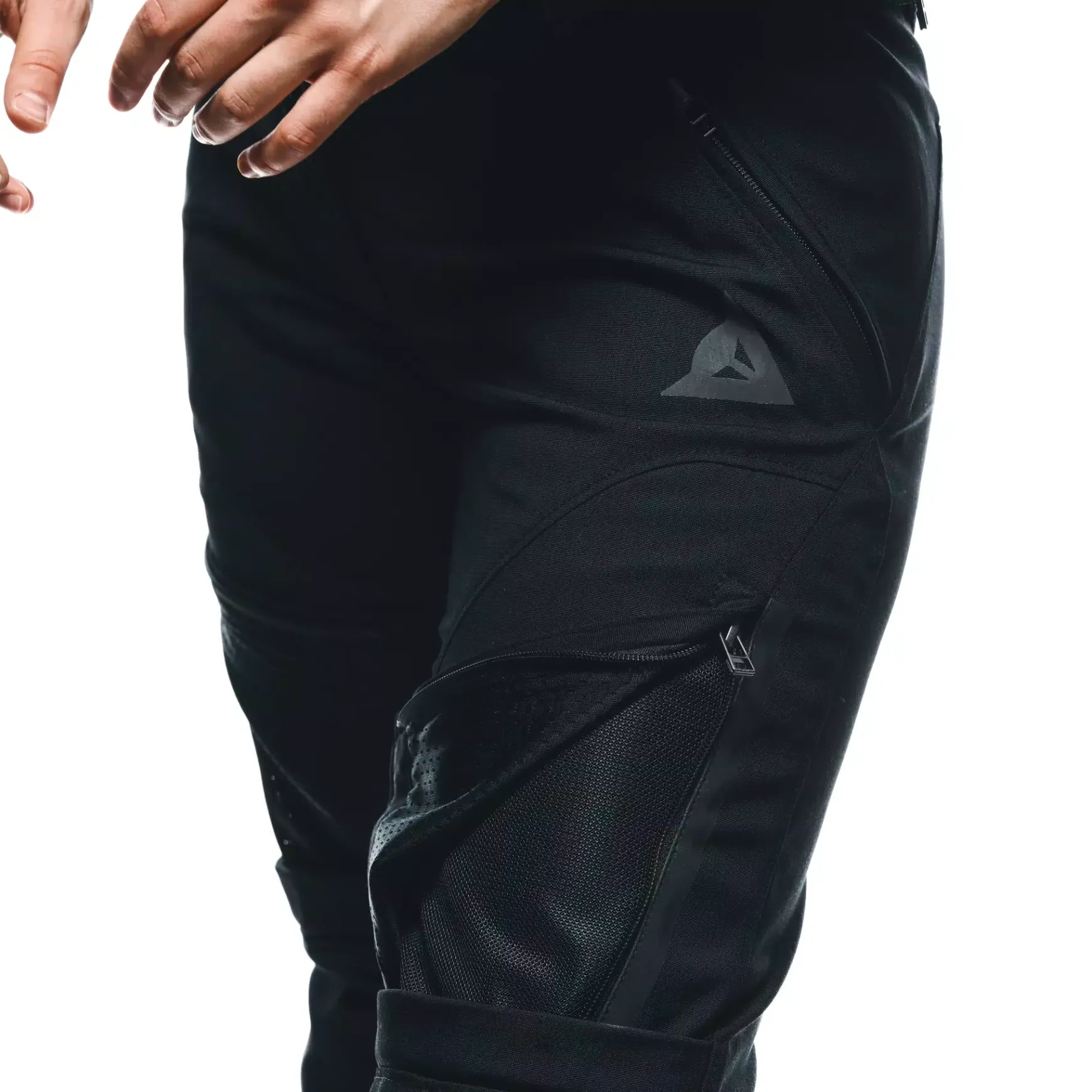 Dainese DRAKE 2 AIR TEX PANTS WMN BLACK/BLACK Discount