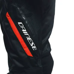 Dainese DRAKE 2 SUPER AIR TEX PANTS BLACK/ANTHRACITE/RED-FLUO Discount