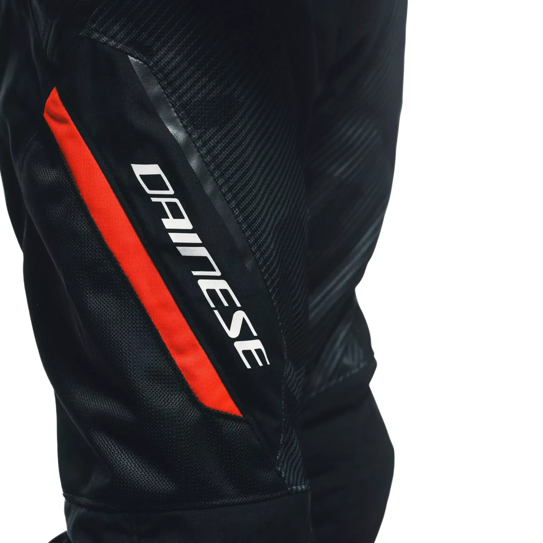 Dainese DRAKE 2 SUPER AIR TEX PANTS BLACK/ANTHRACITE/RED-FLUO Discount