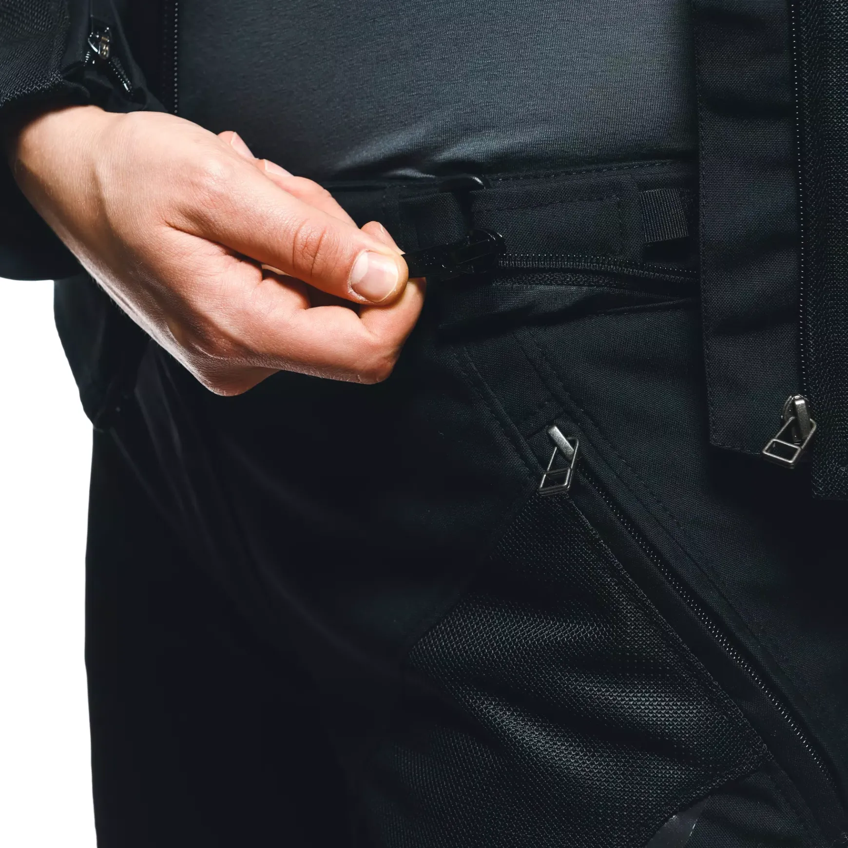 Dainese DRAKE 2 SUPER AIR TEX PANTS WMN BLACK/BLACK Discount