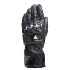 Dainese DRUID 4 LEATHER GLOVES BLACK/BLACK/CHARCOAL-GRAY Clearance