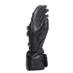 Dainese DRUID 4 LEATHER GLOVES BLACK/BLACK/CHARCOAL-GRAY Clearance