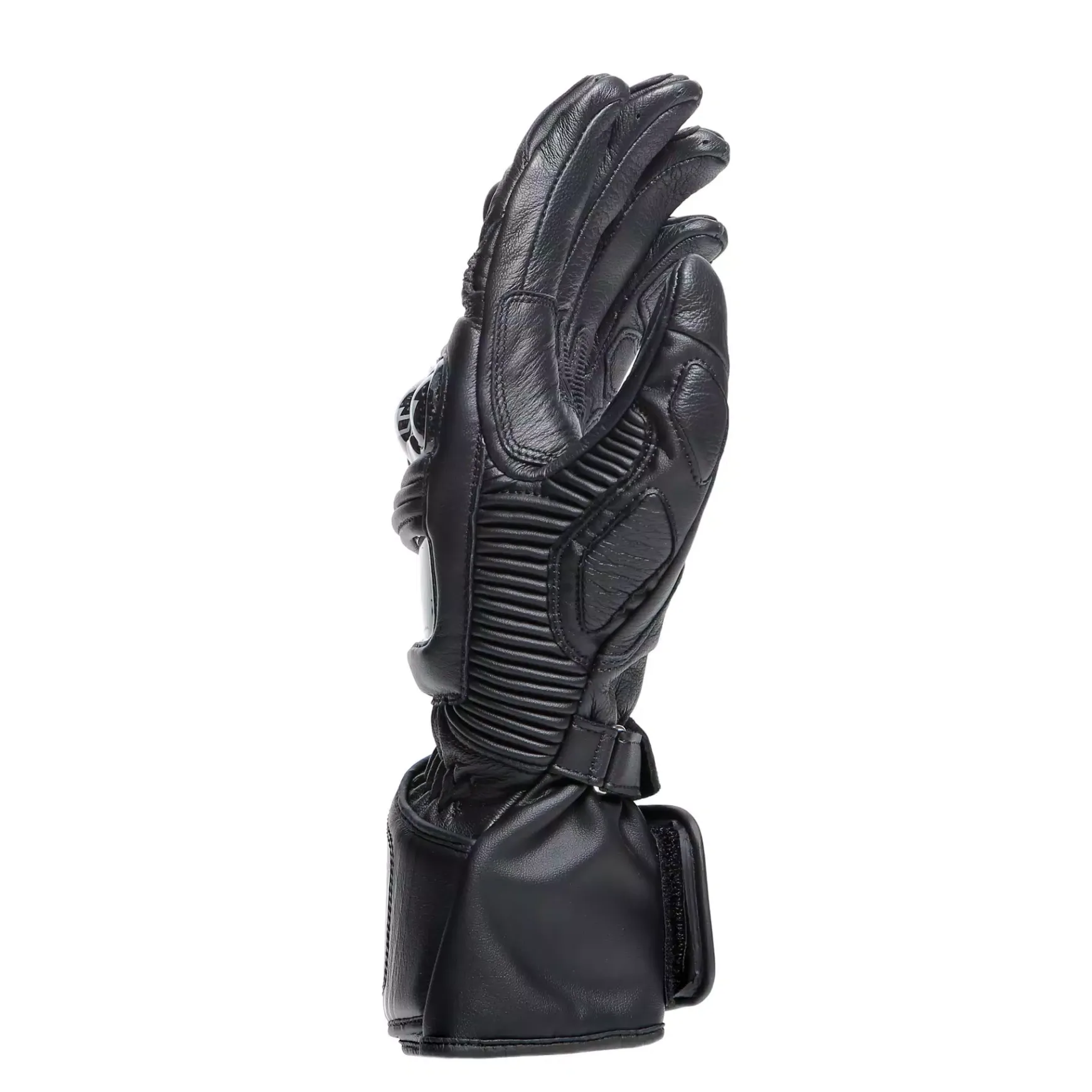 Dainese DRUID 4 LEATHER GLOVES BLACK/BLACK/CHARCOAL-GRAY Clearance