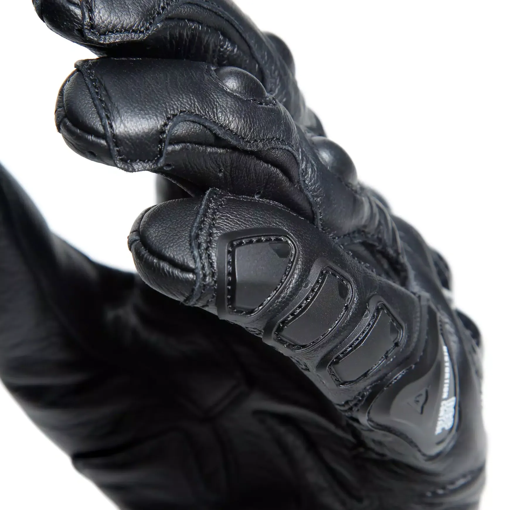 Dainese DRUID 4 LEATHER GLOVES BLACK/BLACK/CHARCOAL-GRAY Clearance